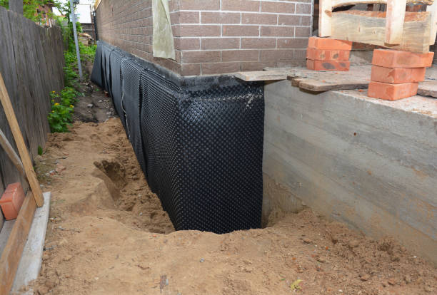 SJ Waterproofing Pros technician performing targeted Crawl Space Encapsulation assessment in Deal, NJ